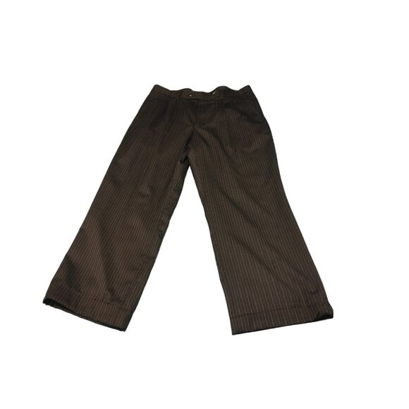 Louis Raphael Luxe Piece Suit Charcoal Gray Pinstripe Blazer Jacket Coat 40R 34W - Picture 3 of 12